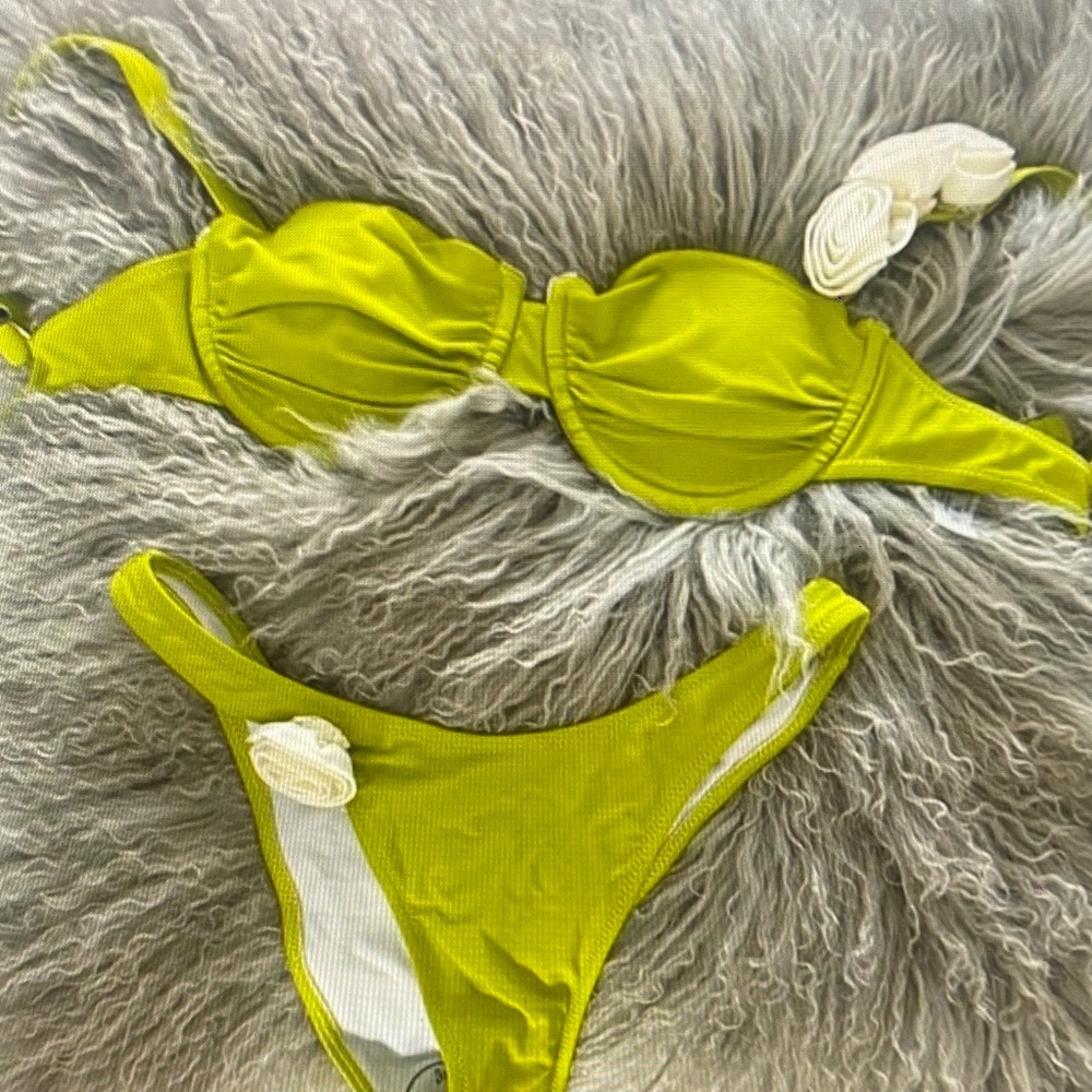 Vibrant Yellow Bikini Set